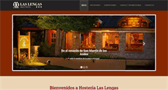 Desktop Screenshot of hosterialaslengas.com.ar