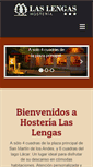 Mobile Screenshot of hosterialaslengas.com.ar